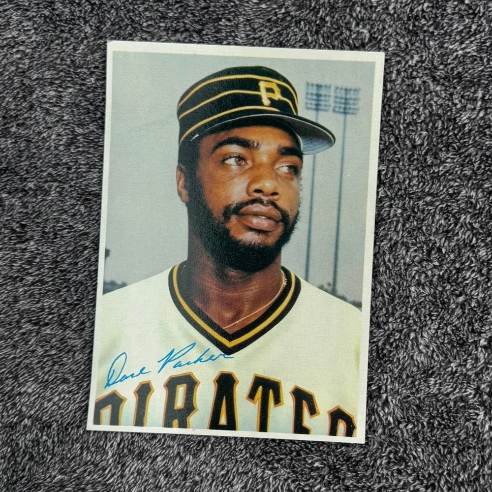 1980 Topps Dave Parker Pittsburgh Pirates Card 17 For The Fun Of It 5x7 Oversize